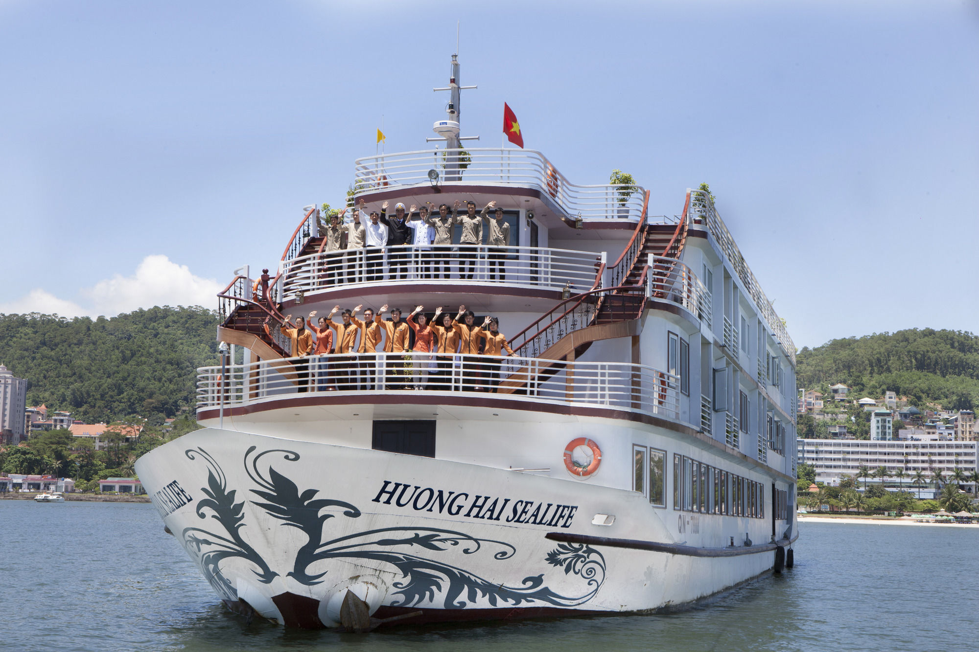 הלונג Huong Hai Sealife Cruise מראה חיצוני תמונה