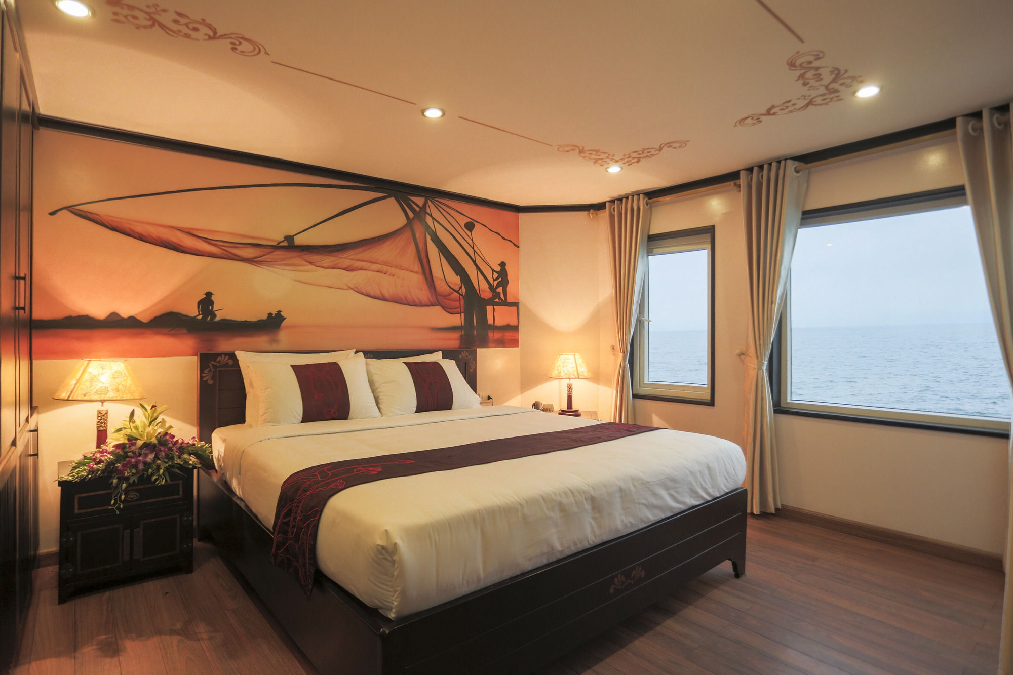 הלונג Huong Hai Sealife Cruise מראה חיצוני תמונה